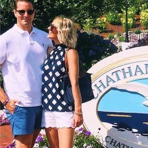 Gingham Halter Tank Top